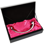 Njoy Pure Wand - Stainless Steel G-Spot & P-Spot Dildo Silver