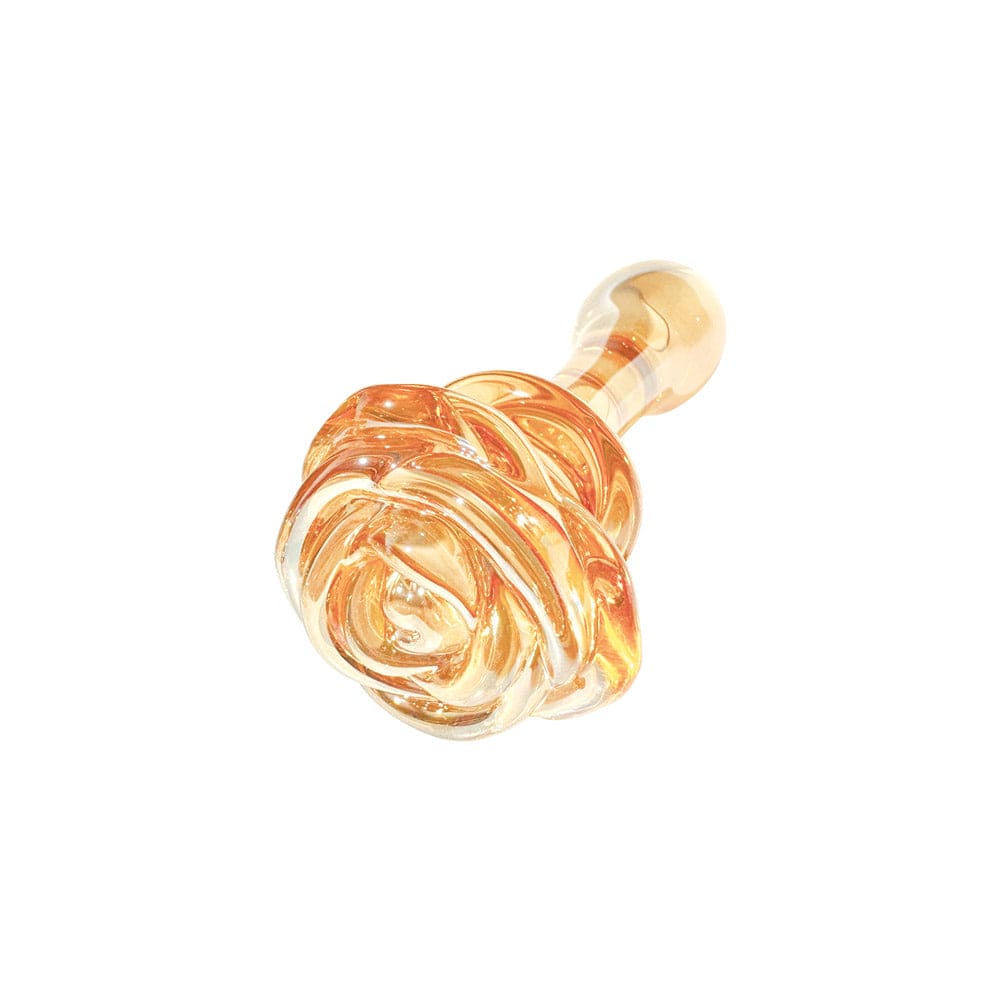 nobü® Glass Gems Honey Rosebud Plug - Rolik®