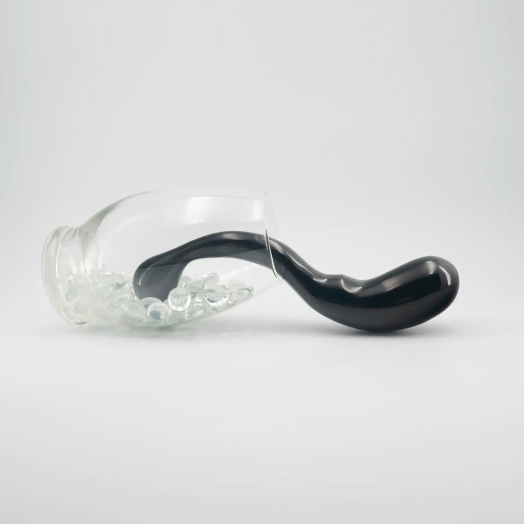 Noctis Black Obsidian Wand / 10’’ Dildo