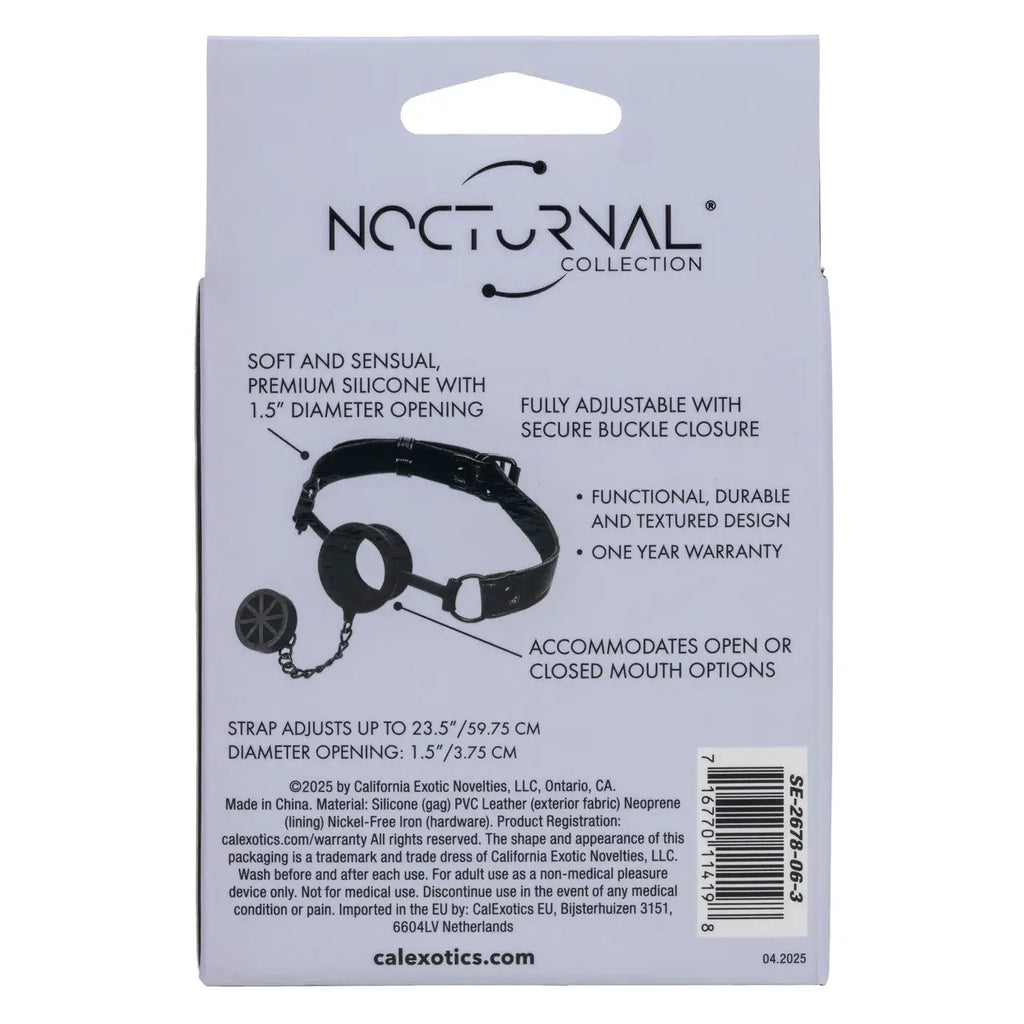 Nocturnal® Collection Stopper Gag