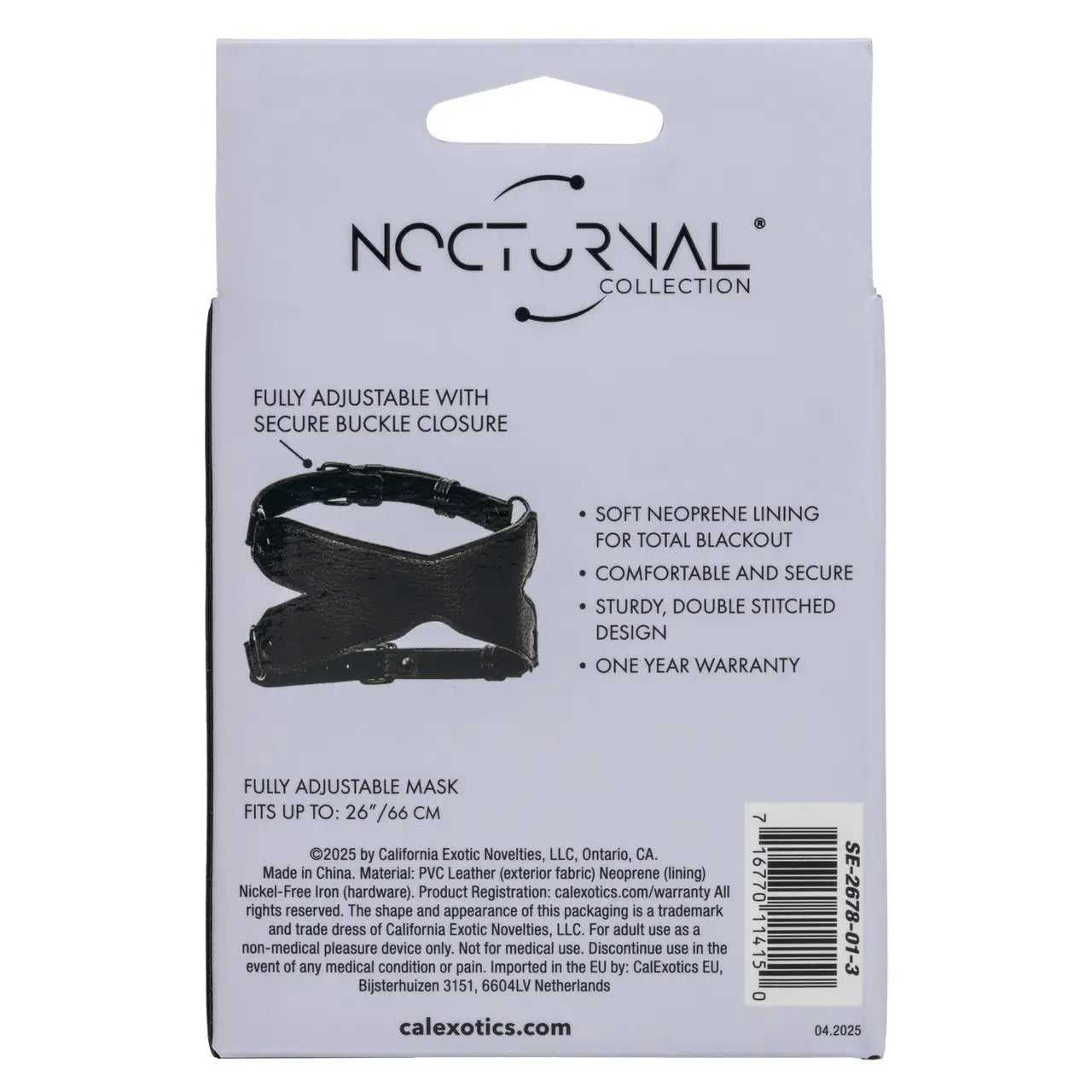Nocturnal® Collection X-Mask