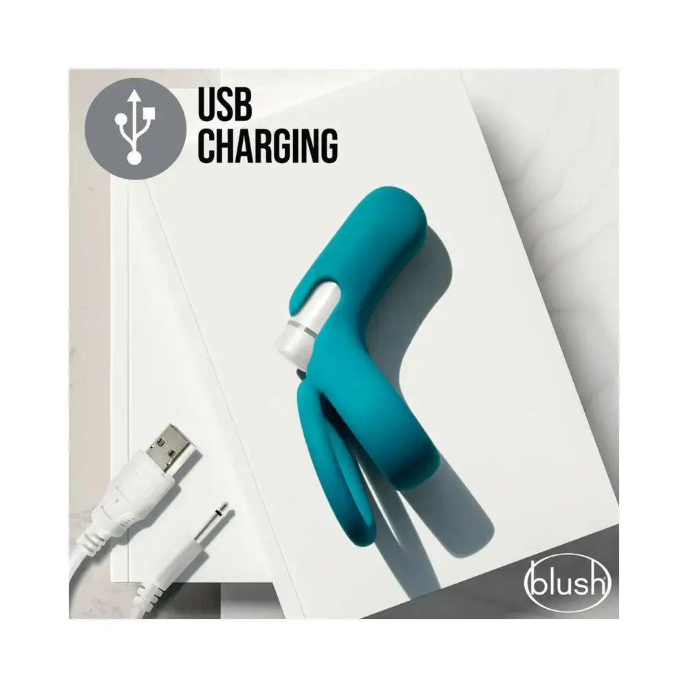 Noje C2 Vibrating C-Ring - Turquoise