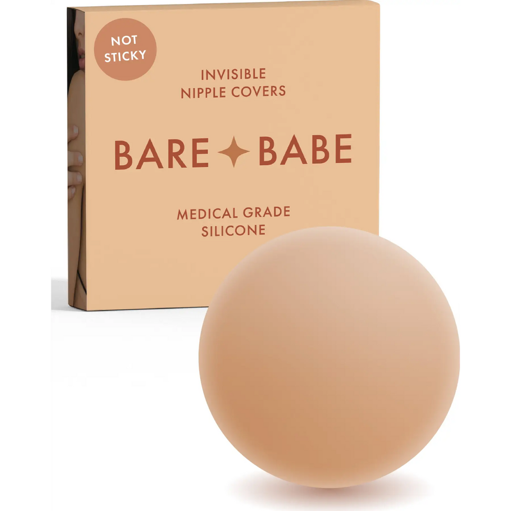 Non-Adhesive Nipple Covers - Honey / Small: Fits AA-B - Cover