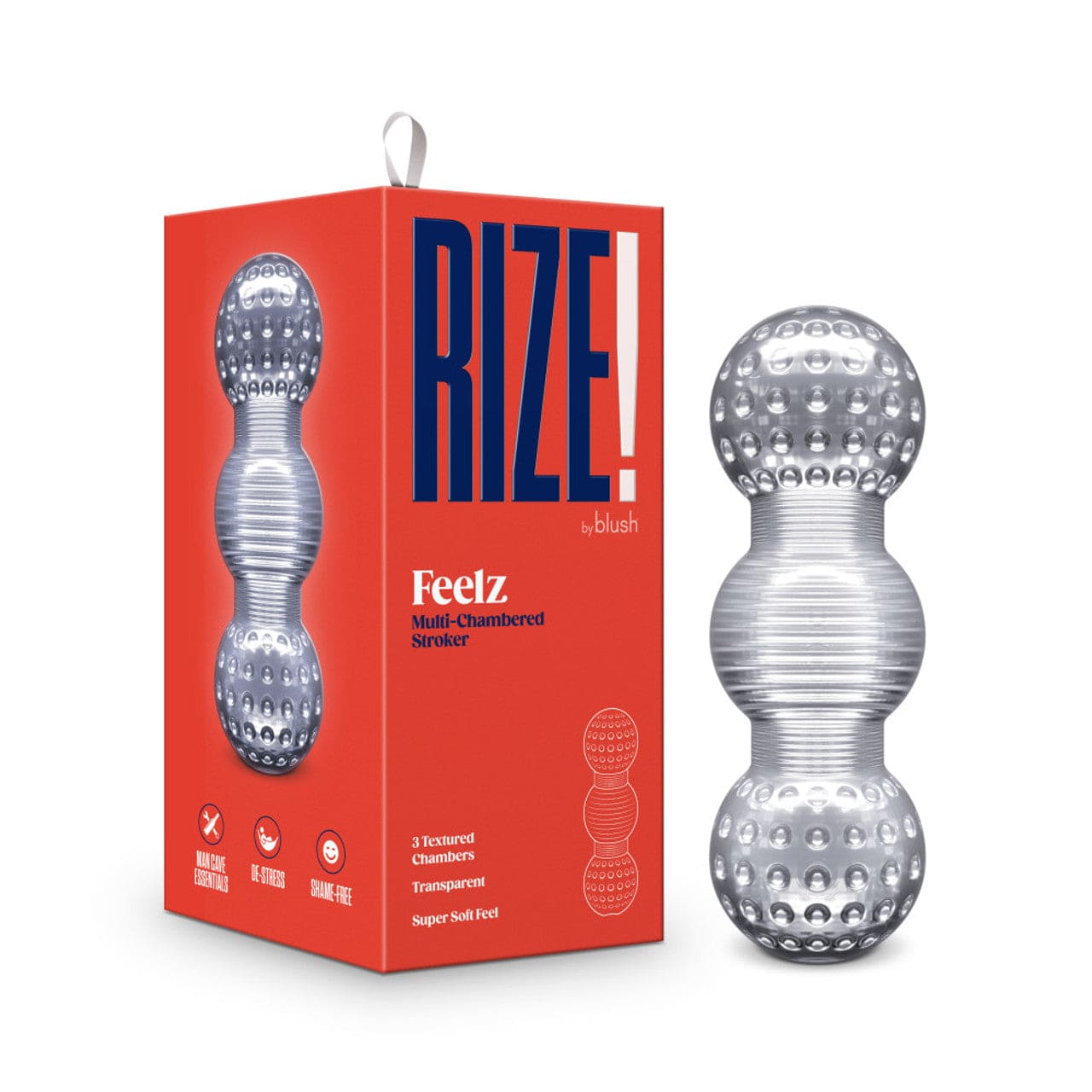 Blush Novelties® RIZE! Feelz Multi-Chambered Stroker - Rolik®