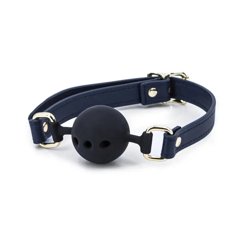 Bondage Couture Ball Gag - Blue - Gags