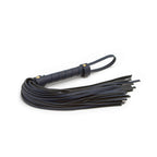 NS Novelties Bondage Couture Vinyl Flogger - Premium BDSM Impact Play Blue