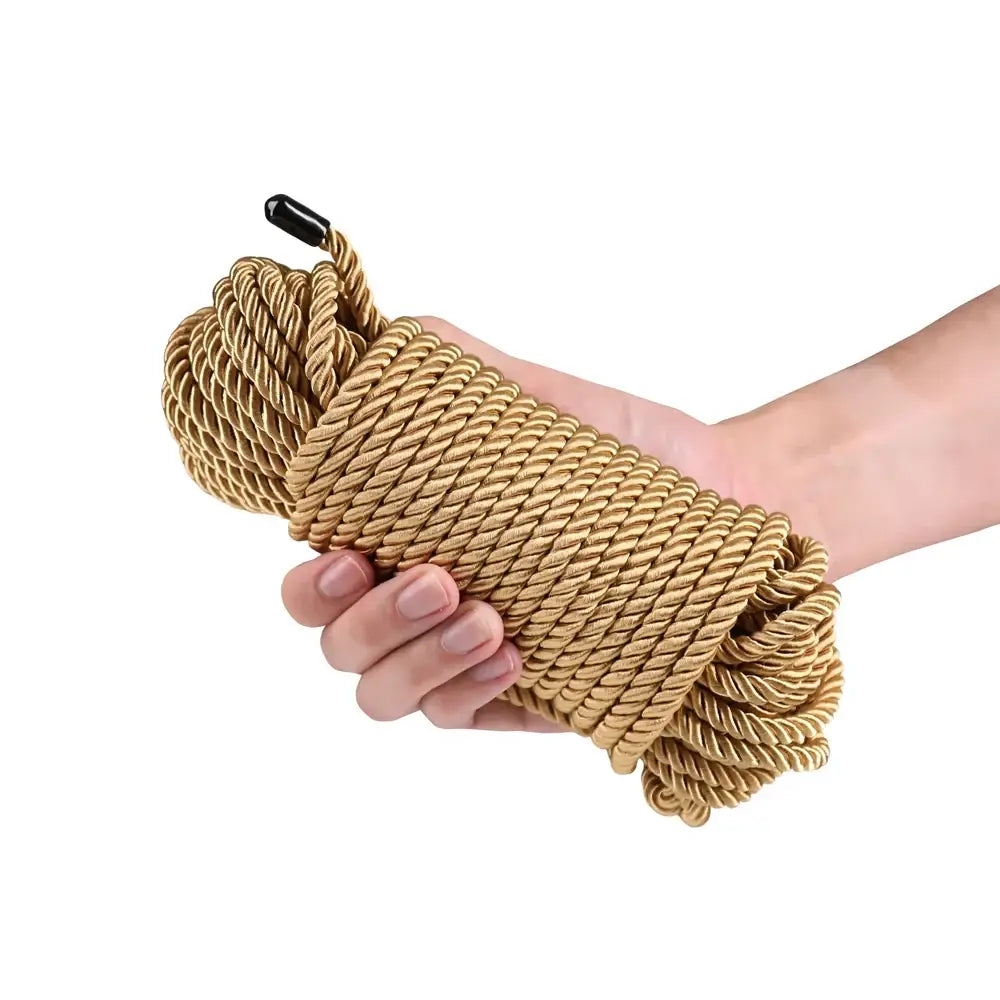 NS Novelties Bound Bondage Rope - Soft Non-Chafing Restraints Gold / 50 Feet