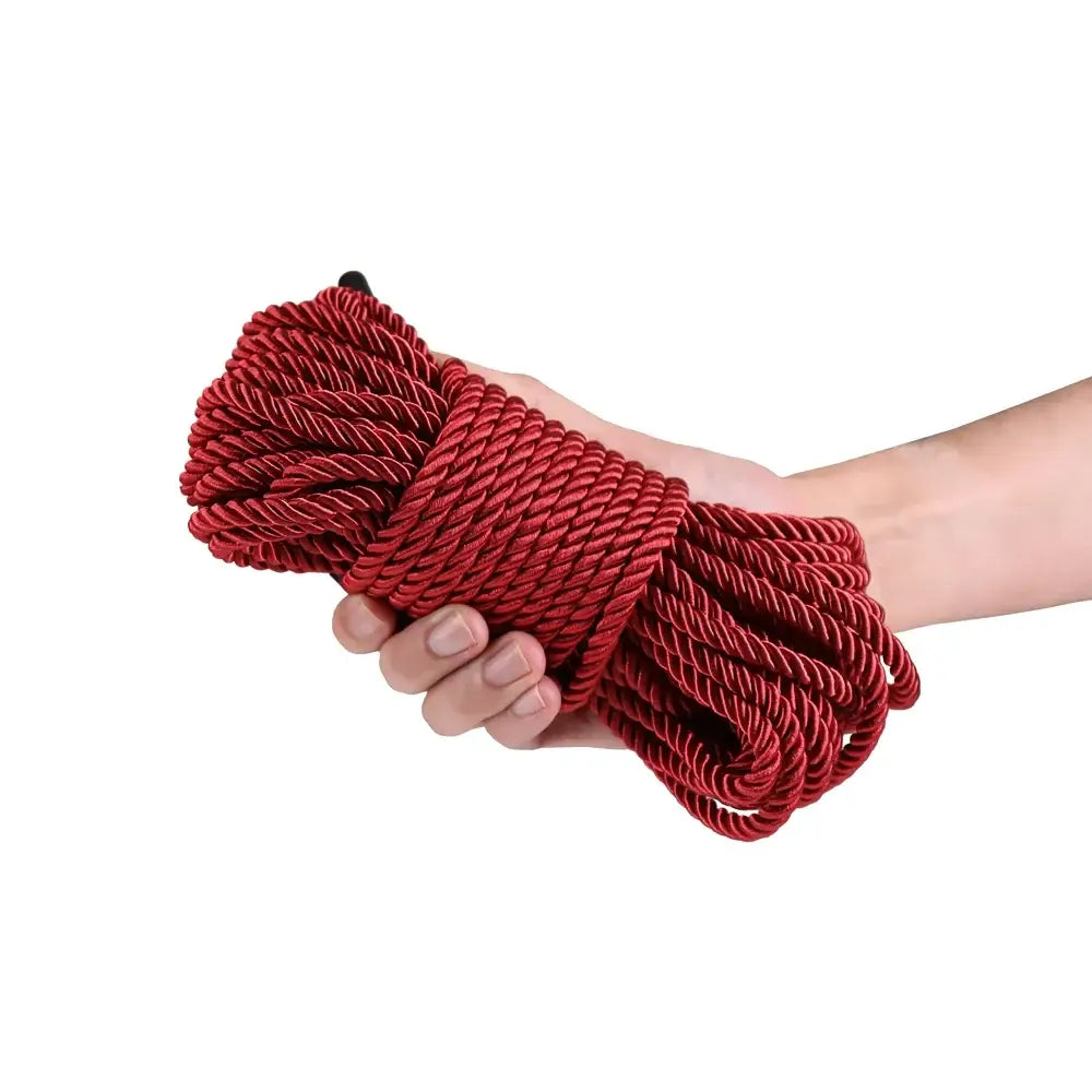 NS Novelties Bound Bondage Rope - Soft Non-Chafing Restraints Red / 50 Feet