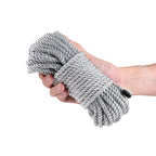NS Novelties Bound Bondage Rope - Soft Non-Chafing Restraints Silver / 50 Feet