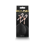 Bound Feather Nipple Clamps F1