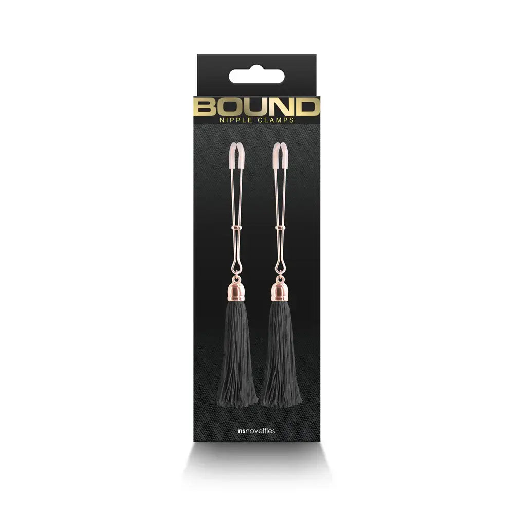 Bound Tassel Nipple Clamps T1