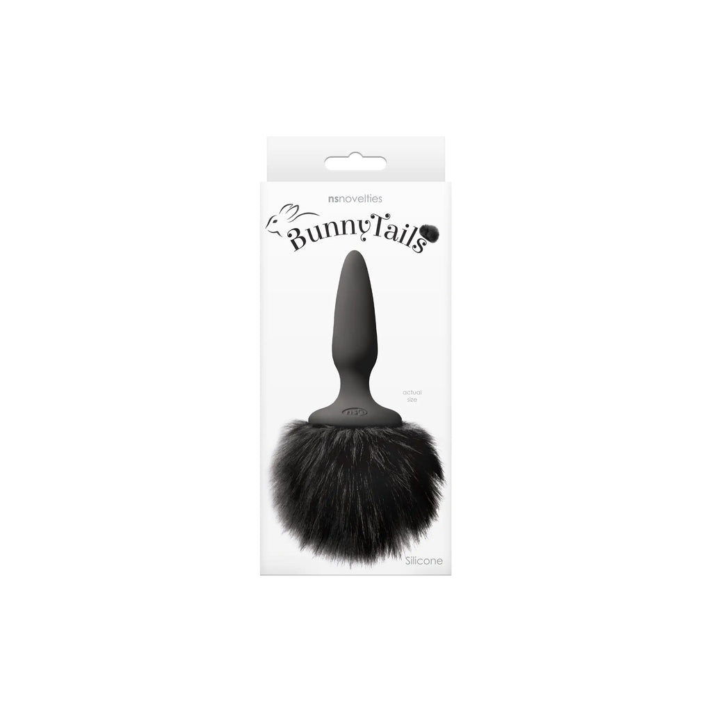 NS Novelties Bunny Tails Mini Butt Plug - Silicone Fantasy Tail