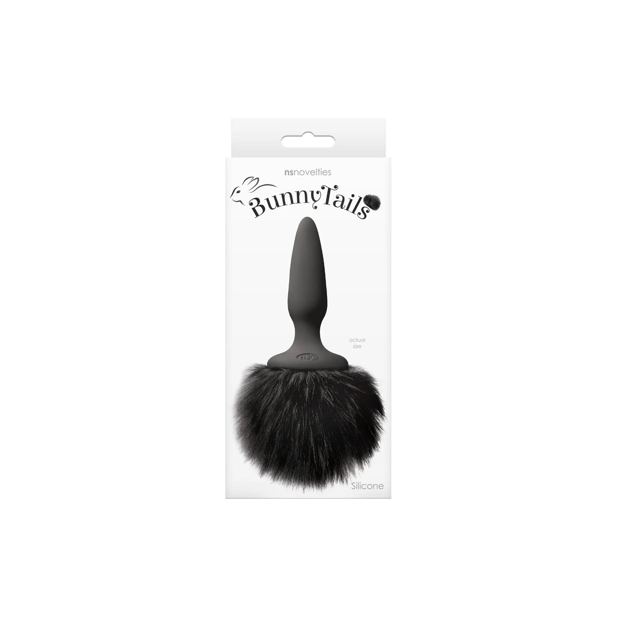 NS Novelties Bunny Tails Mini Butt Plug - Silicone Fantasy Tail