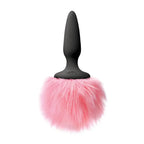 Bunny Tails Mini Butt Plug - Pink