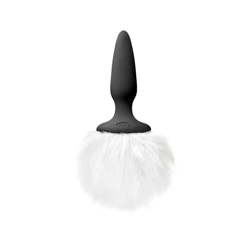 Bunny Tails Mini Butt Plug - White