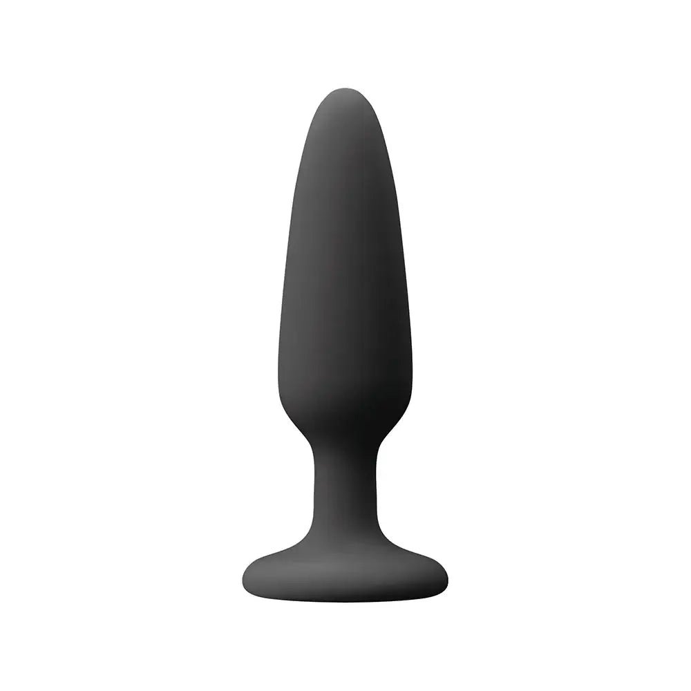 Colours Pleasure Plug - Small / Black - Butt