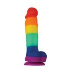 Colours Pride Edition Rainbow Dildo - 5’’