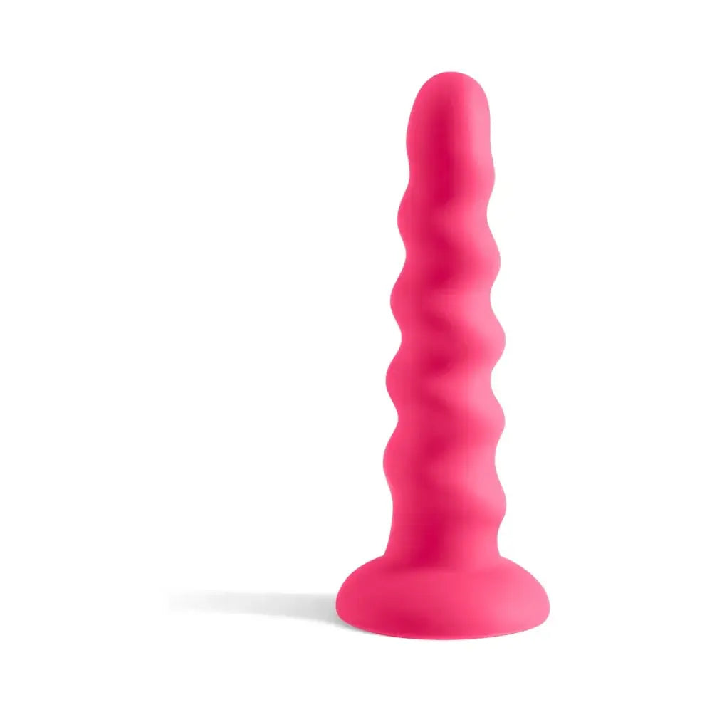 NS Novelties Colours Twist Silicone Dildo – 6.5’’ Flexible Suction Cup