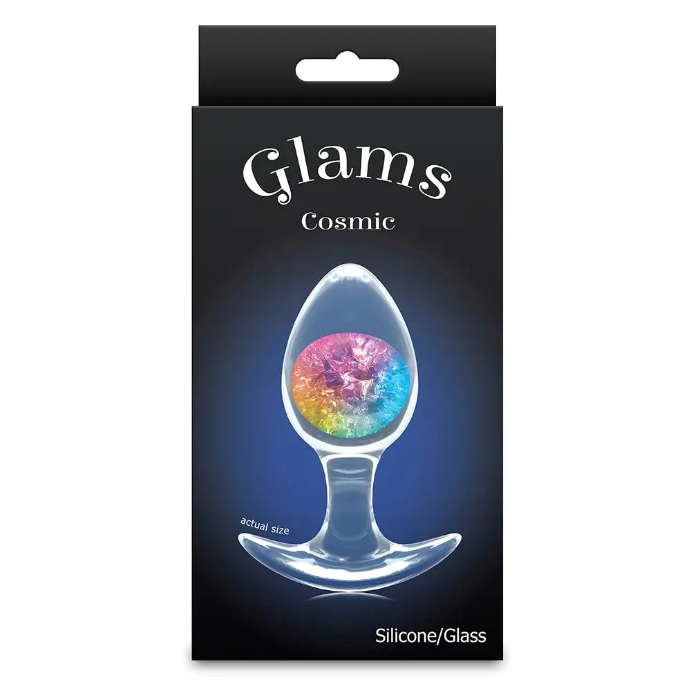 Cosmic Glams Silicone & Glass Plug