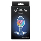 Cosmic Glams Silicone & Glass Plug