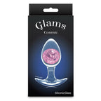 Cosmic Glams Silicone & Glass Plug