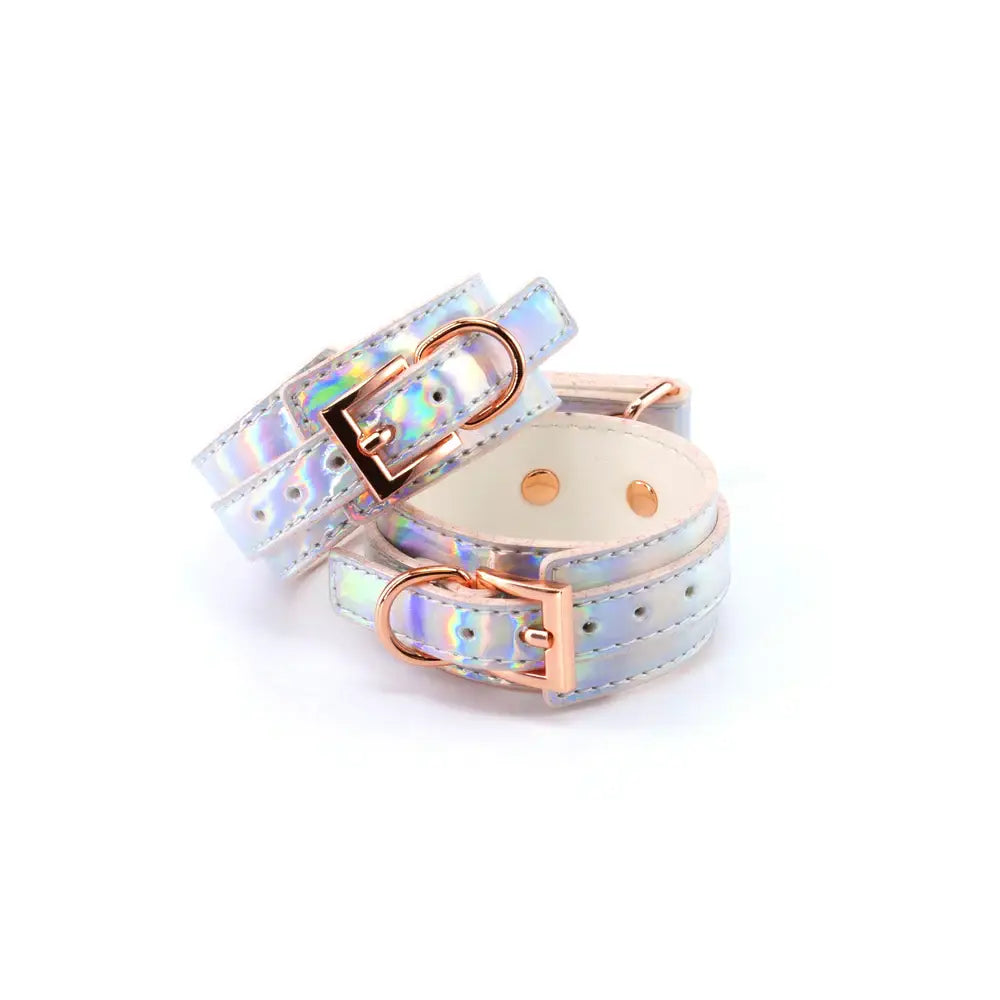 Cosmo Bondage Ankle Cuffs - Rainbow - Restraints