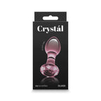 Crystal Gem Glass Anal Plug - Butt