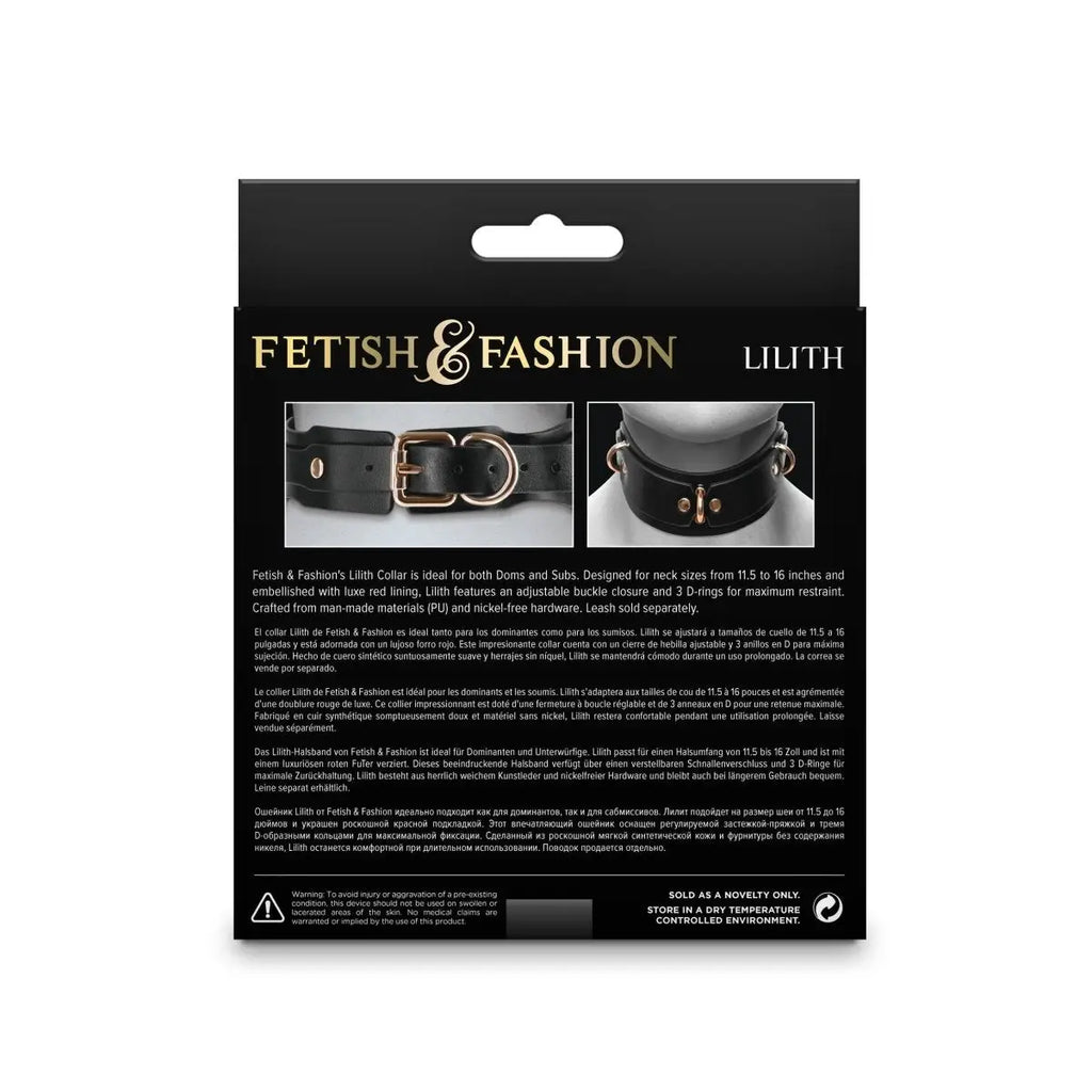 Fetish & Fashion Lilith Collar - Rolik®