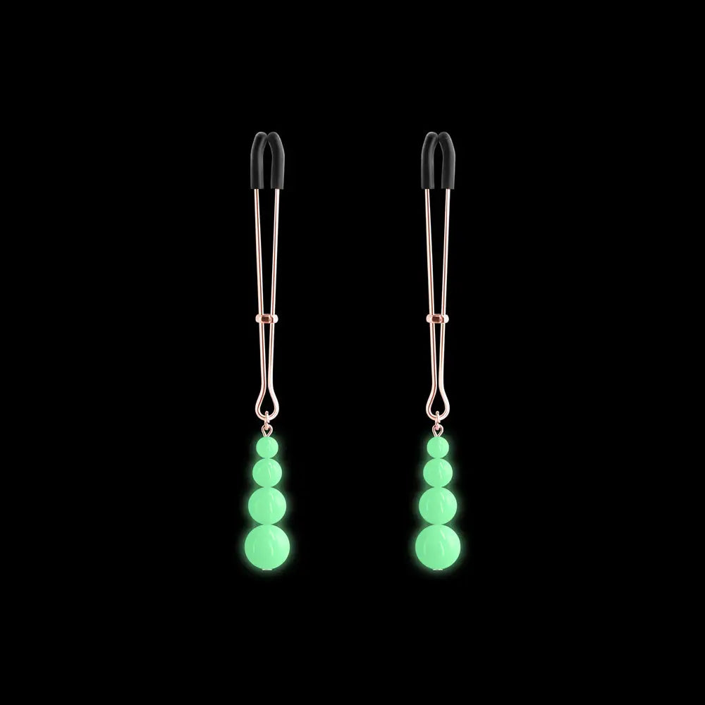 Bound Glow in the Dark Nipple Clamps G2