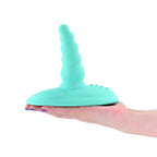 NS Novelties Grinders Sublime Vibrating Grinding Pad - Dual Motor Rechargeable Aqua