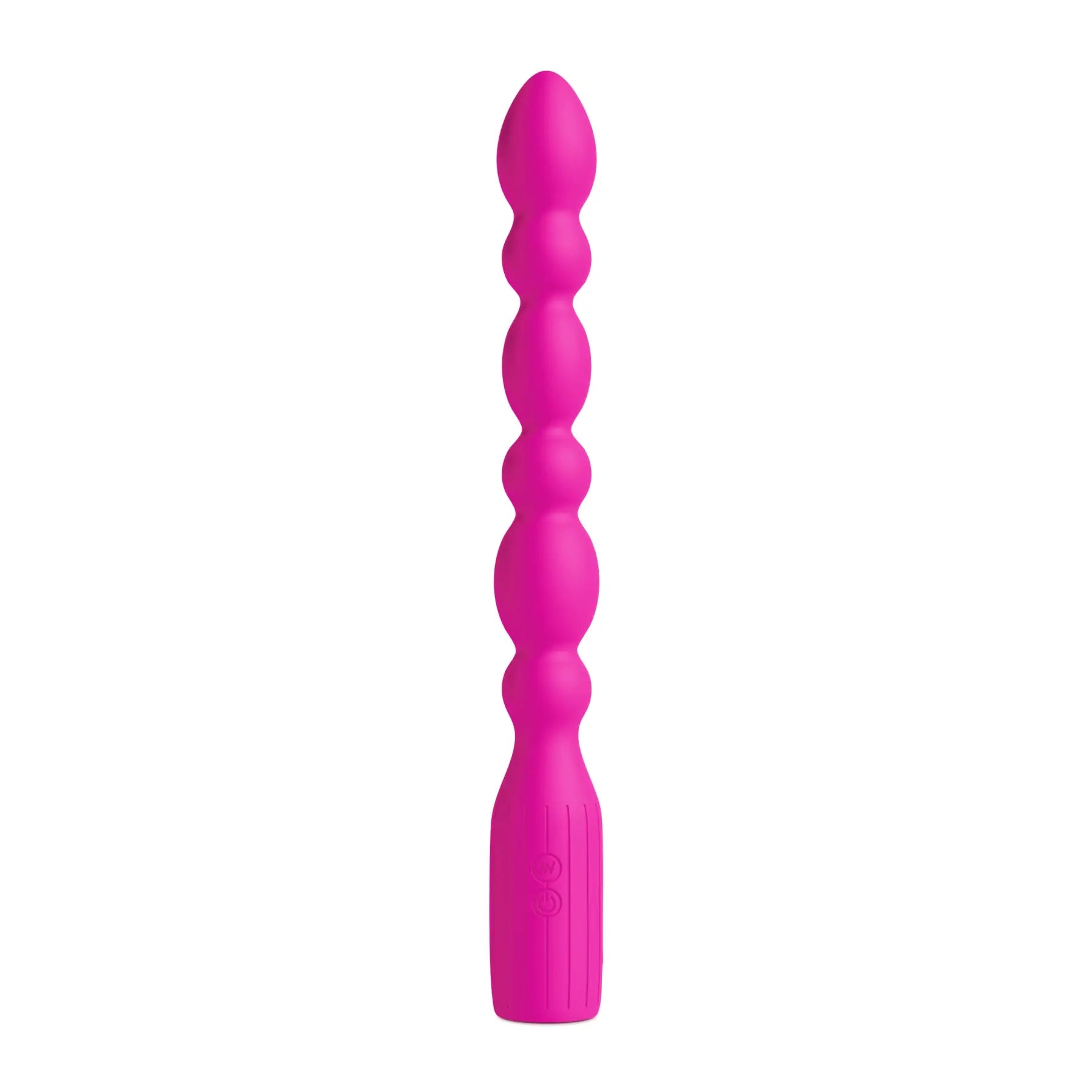 NS Novelties INYA Prime Vibrating Beads - 8.5’’ Rechargeable Anal with 3 Speeds & 6 Functions Hot Pink