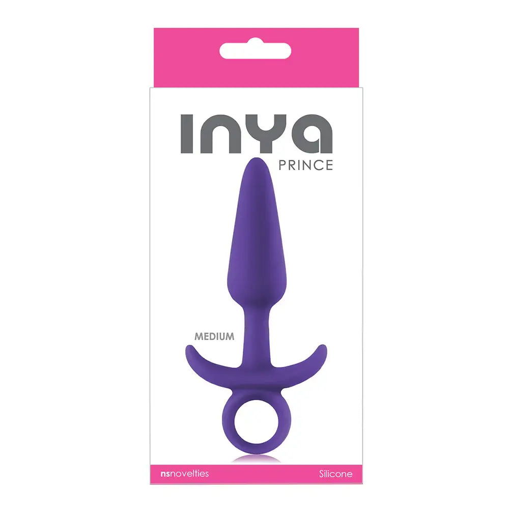 Inya Prince Plug - Purple - Butt