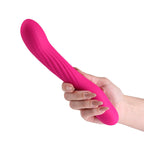 NS Novelties INYA Wiggle Stick Flexible Silicone Gyrating Vibrator Hot Pink