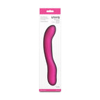 NS Novelties INYA Wiggle Stick Flexible Silicone Gyrating Vibrator Hot Pink