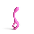 NS Novelties Lace G-Spot Vibrator by Pretty in Pink – Rechargeable Waterproof Curved Vibe