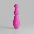 NS Novelties Petal Beaded Silicone Vibrator with Digital Display - Rechargeable & Waterproof Pink