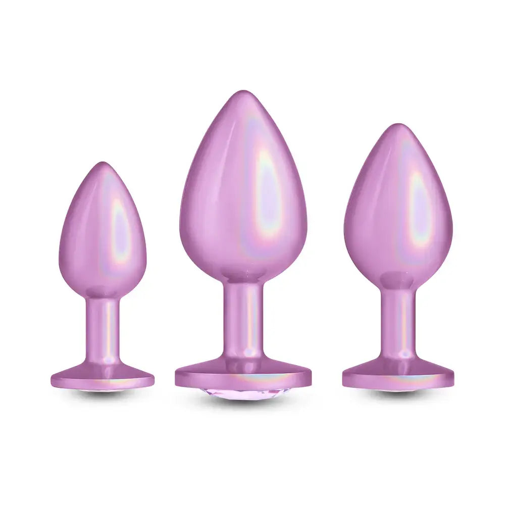 NS Novelties Rear Assets 3-Piece Metal Plug Kit - Rolik®