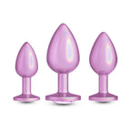 NS Novelties Rear Assets 3-Piece Metal Plug Kit - Rolik®