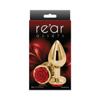 Rear Assets Aluminum Rose Anal Plug - Butt
