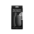 NS Novelties Renegade Deluxe Cleanser 2.0 - Premium Anal Douche with Anti-Backflow Design Black