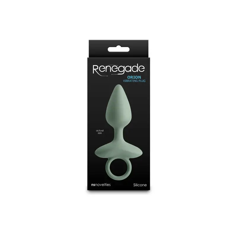 NS Novelties Renegade Orion Vibrating Anal Plug Sage - Rolik®