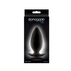 NS Novelties Renegade Spade Silicone Anal Plug with T-Handle Large