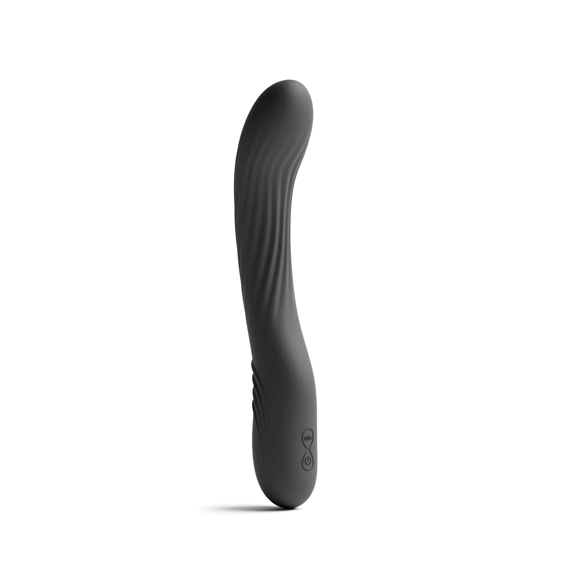 NS Novelties Renegade Wiggle Stick Flexible Gyrating Silicone Vibrator Black