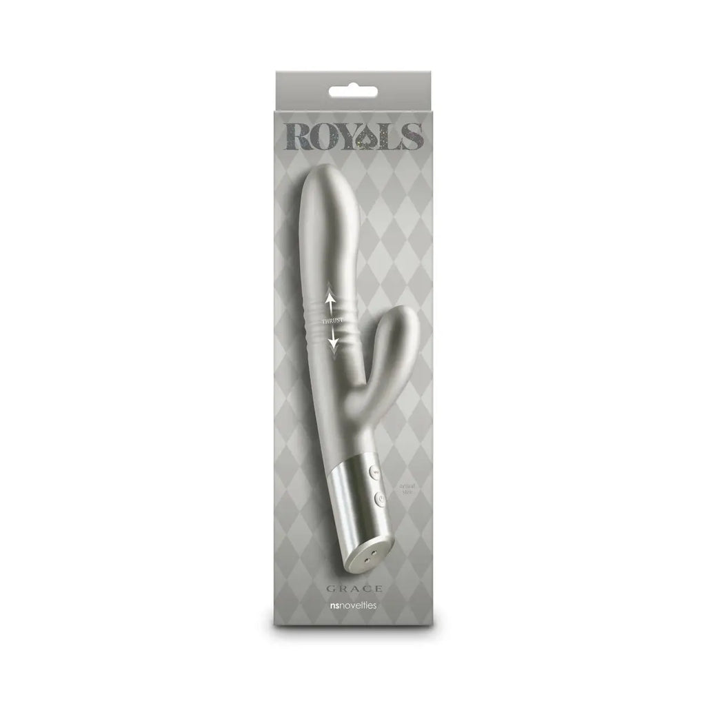 Royals Grace Thrusting Rabbit Vibrator - Rolik®