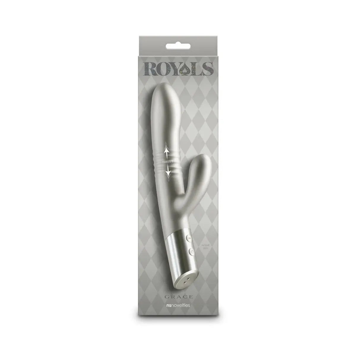 Royals Grace Thrusting Rabbit Vibrator - Rolik®