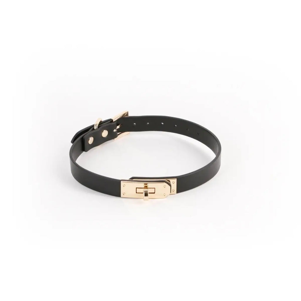 Fetish & Fashion Sadie Faux Leather Collar - Rolik®