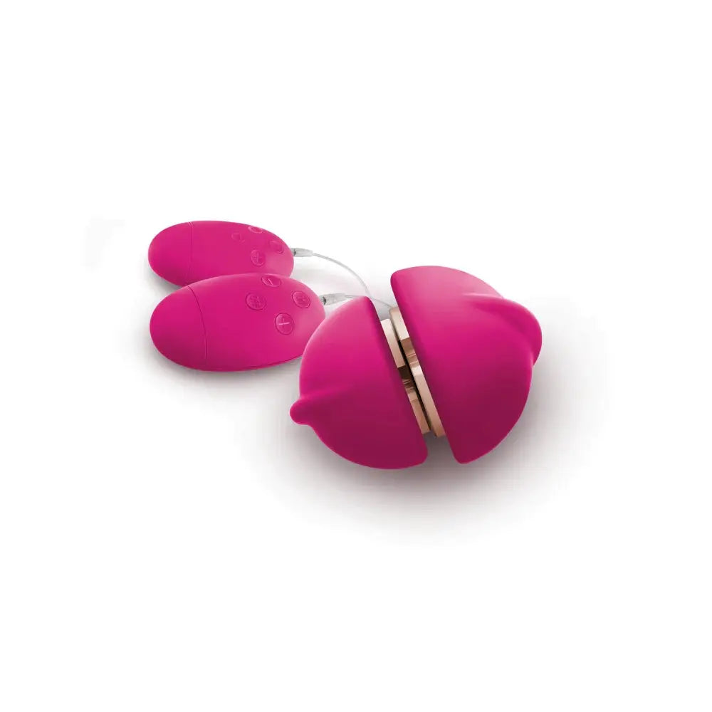 Shi Union Scissoring Vibrator - Pink