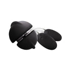 NS Novelties Shi Union Dual Motor Couples Vibrator - Waterproof Scissoring Vibe Black