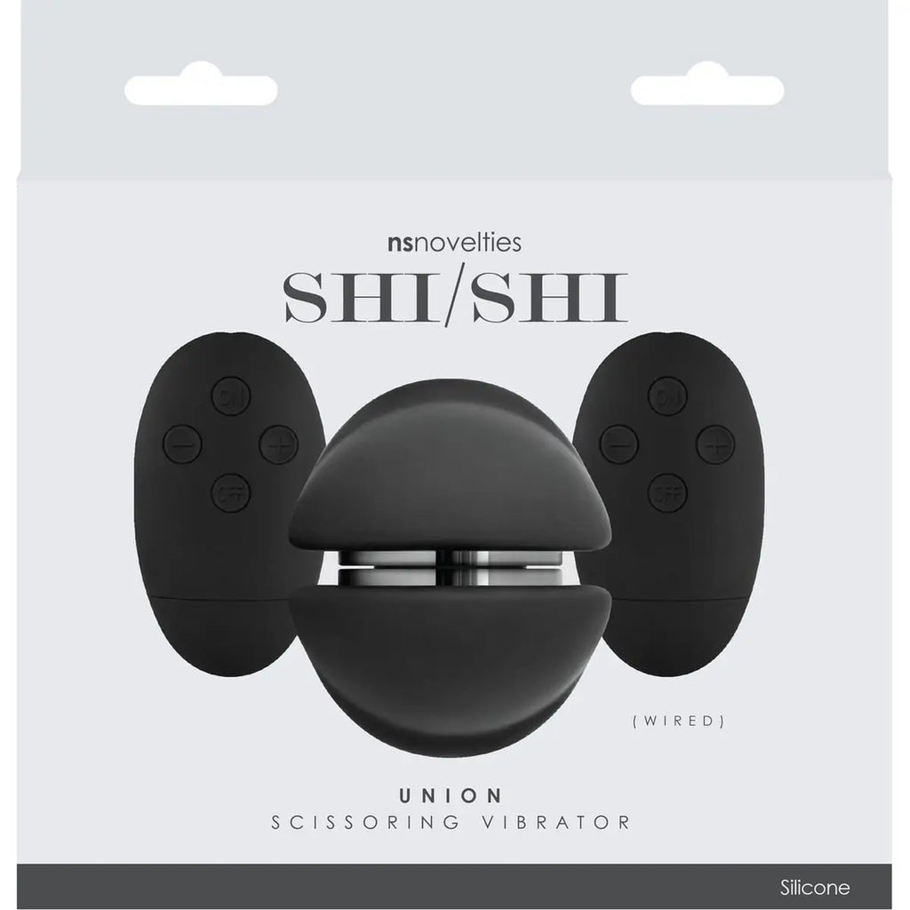 NS Novelties Shi Union Dual Motor Couples Vibrator - Waterproof Scissoring Vibe