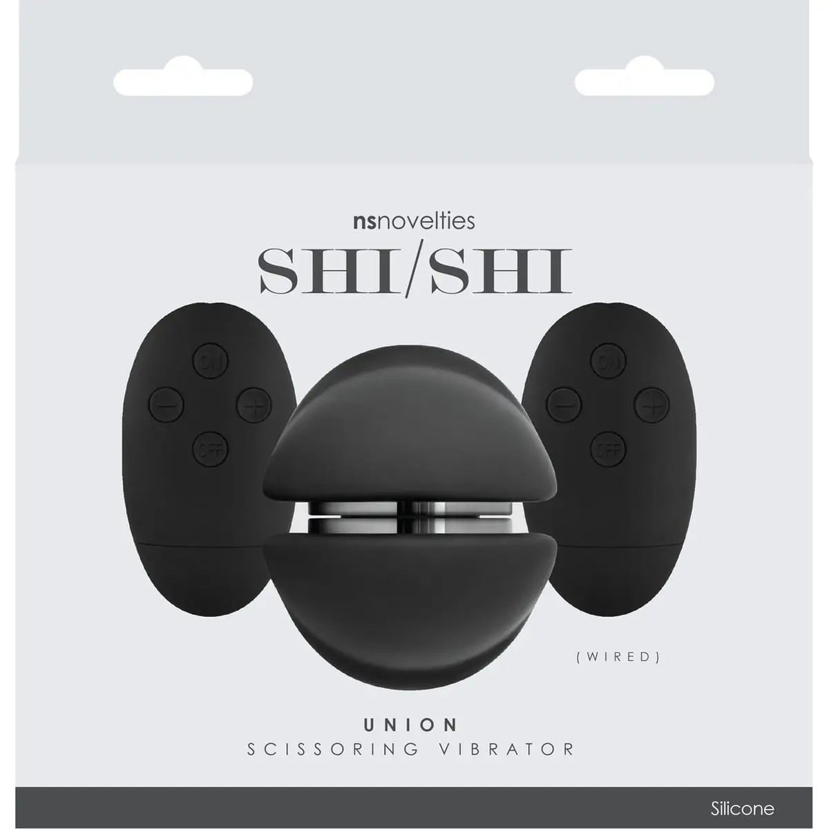 NS Novelties Shi Union Dual Motor Couples Vibrator - Waterproof Scissoring Vibe